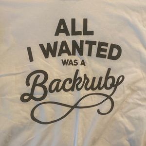 NWT Maternity shirt sz XL White